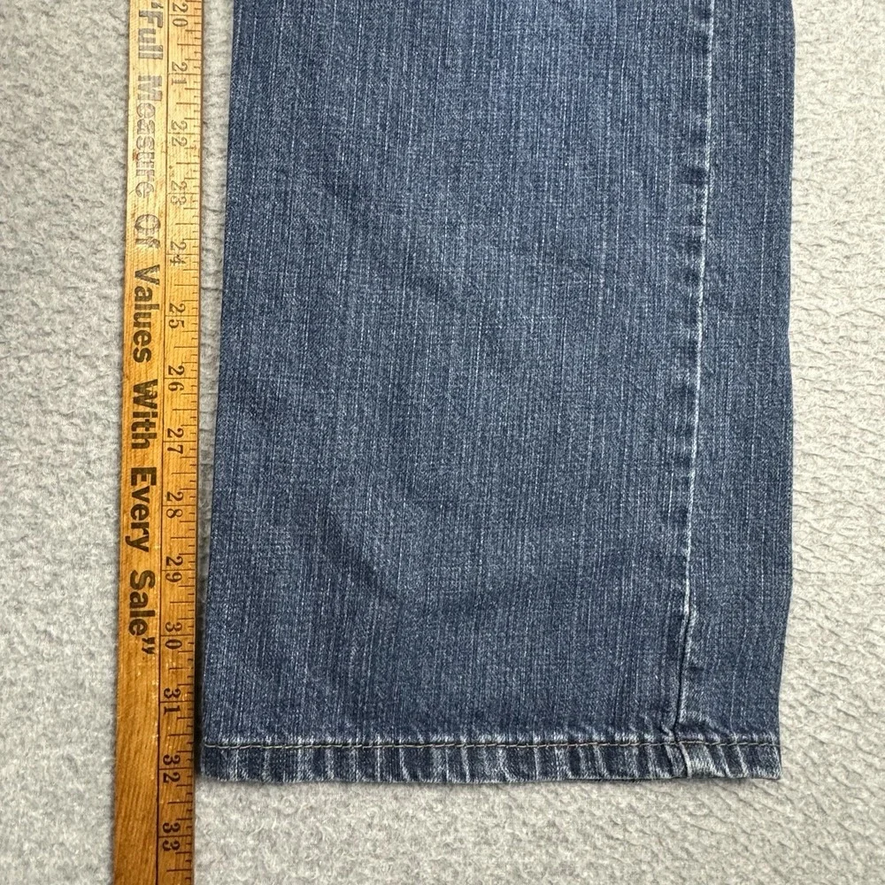 Levis 569 Jeans Mens 36x34 (38x32) Loose Straight Cotton Denim Distressed Casual